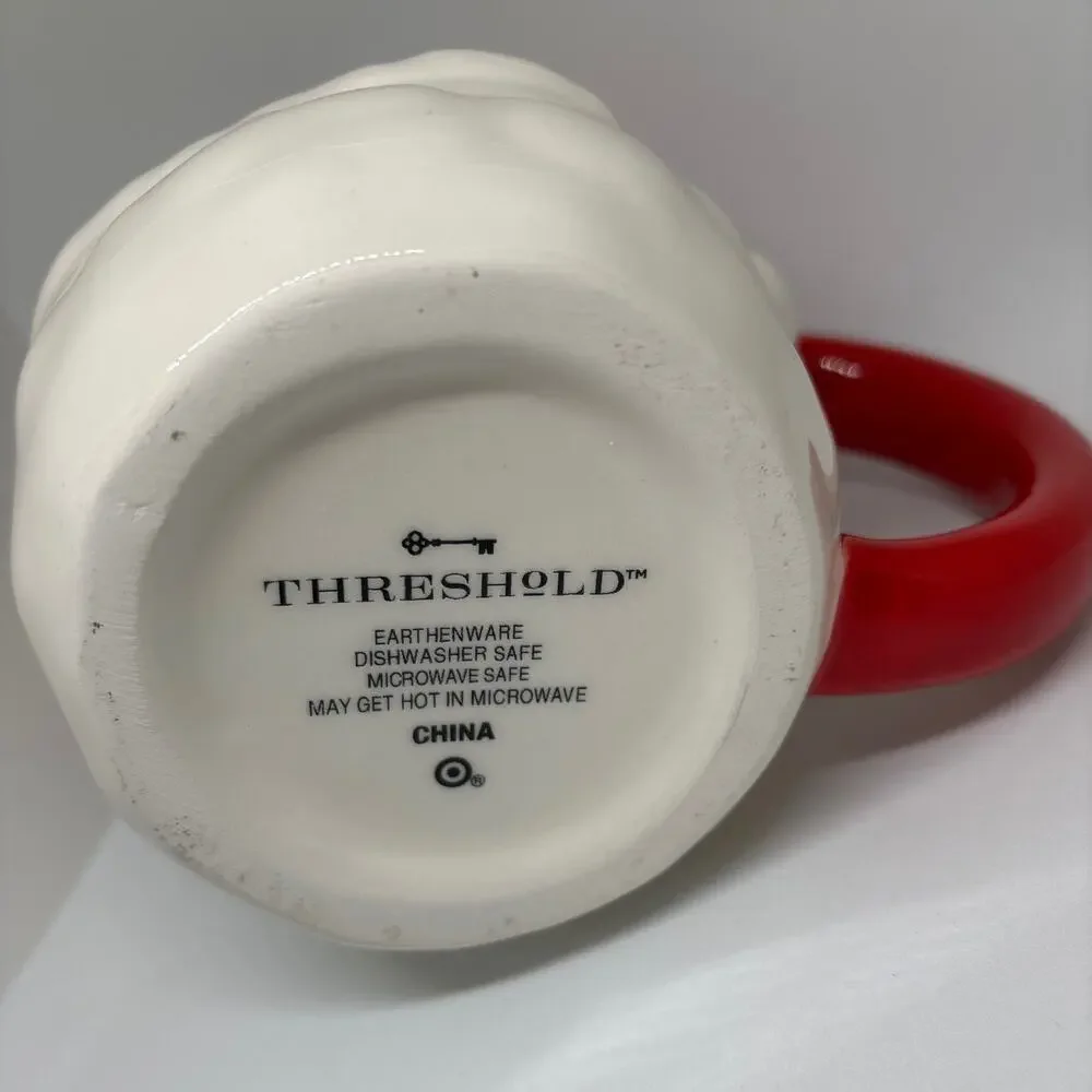 Santa Claus Mug Threshold Christmas Target Dark Skin Cup for Christmas